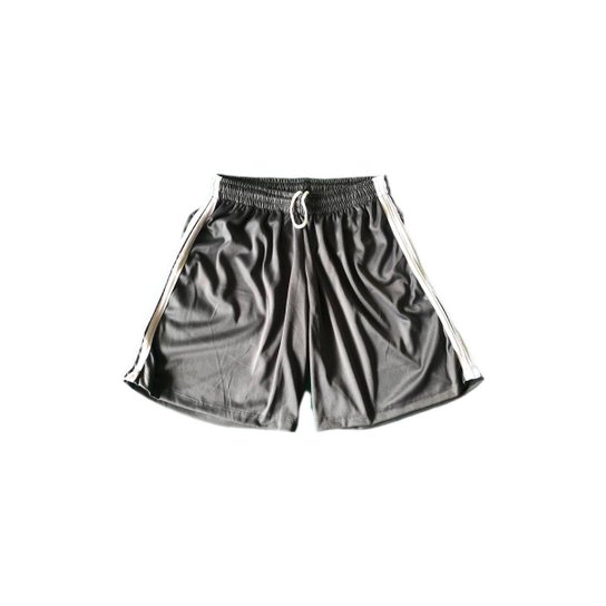 Short calção bermuda de futebol masculina 2 vies laterais - Chumbo Menor preço em Short calção bermuda de futebol masculina 2 vies laterais - Chumbo