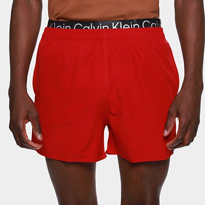 Short Calvin Klein Swim I Masculino - Masculino