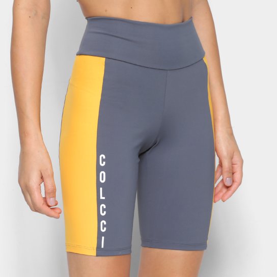 Short Colcci Biker Feminino - Grafite Menor preço em Short Colcci Biker Feminino - Grafite