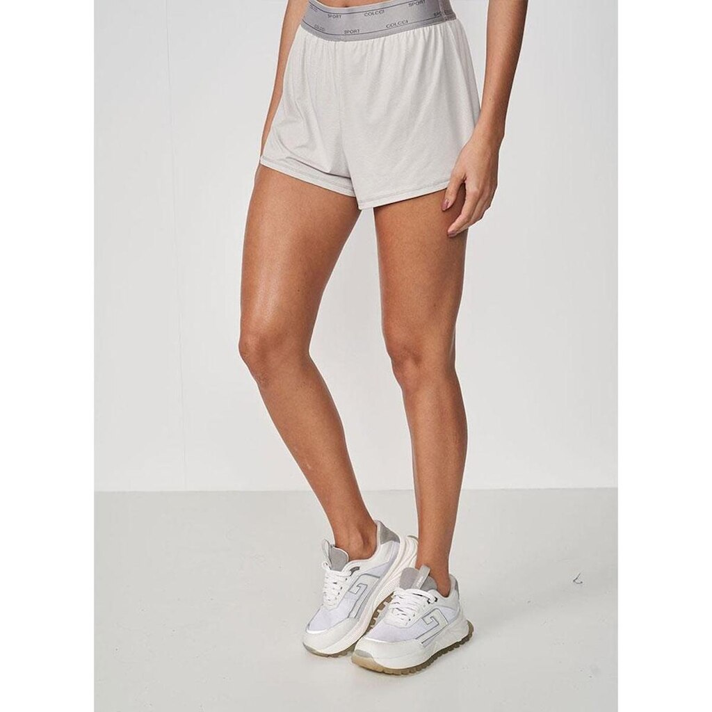 Short Colcci Cinza Flint Gray