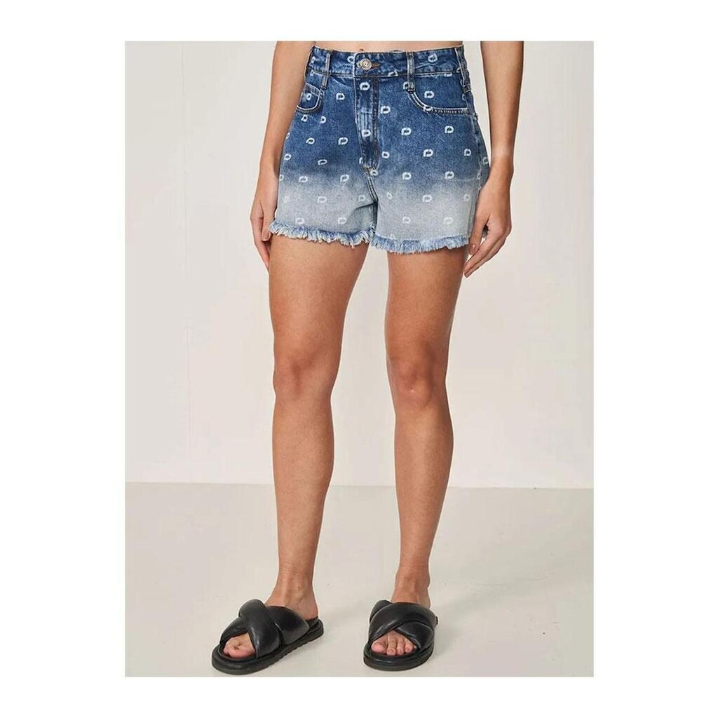 Short Colcci Jeans Estampado Logomania