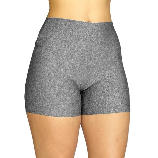 Short Curto Fitness Confort Feminina - Cinza é ruim? Short Curto Fitness Confort Feminina - Cinza é boa?