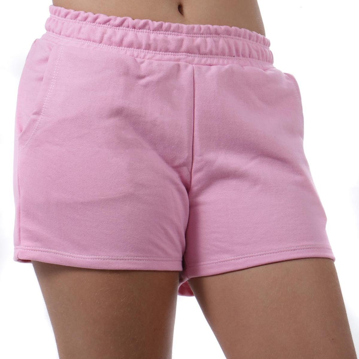 short de moletom feminino curto