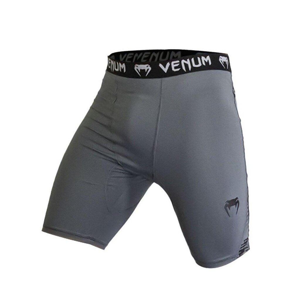 Short de Compressão Venum Titan Camo Cinza