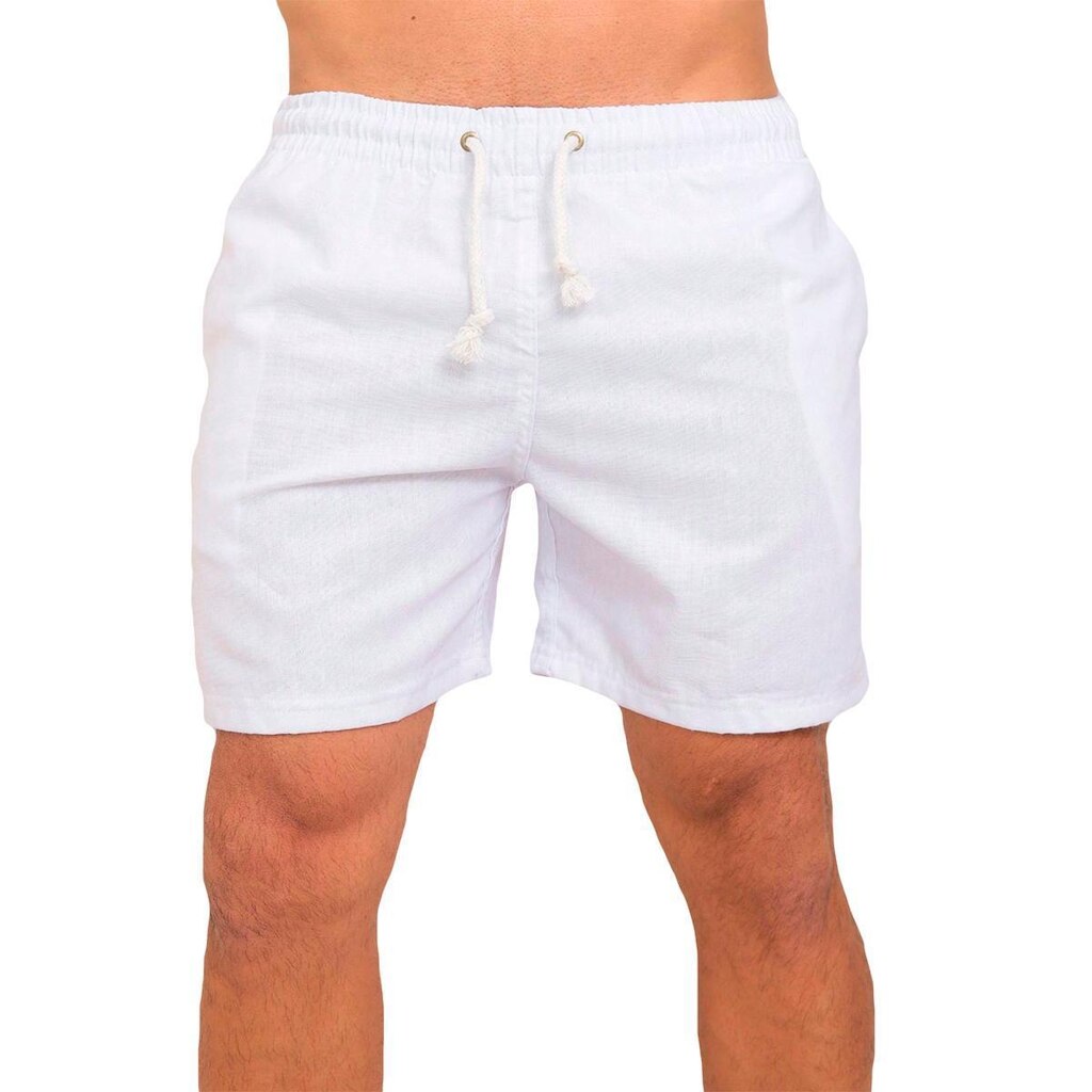 Short de Linho Masculino Conforto e Estilo