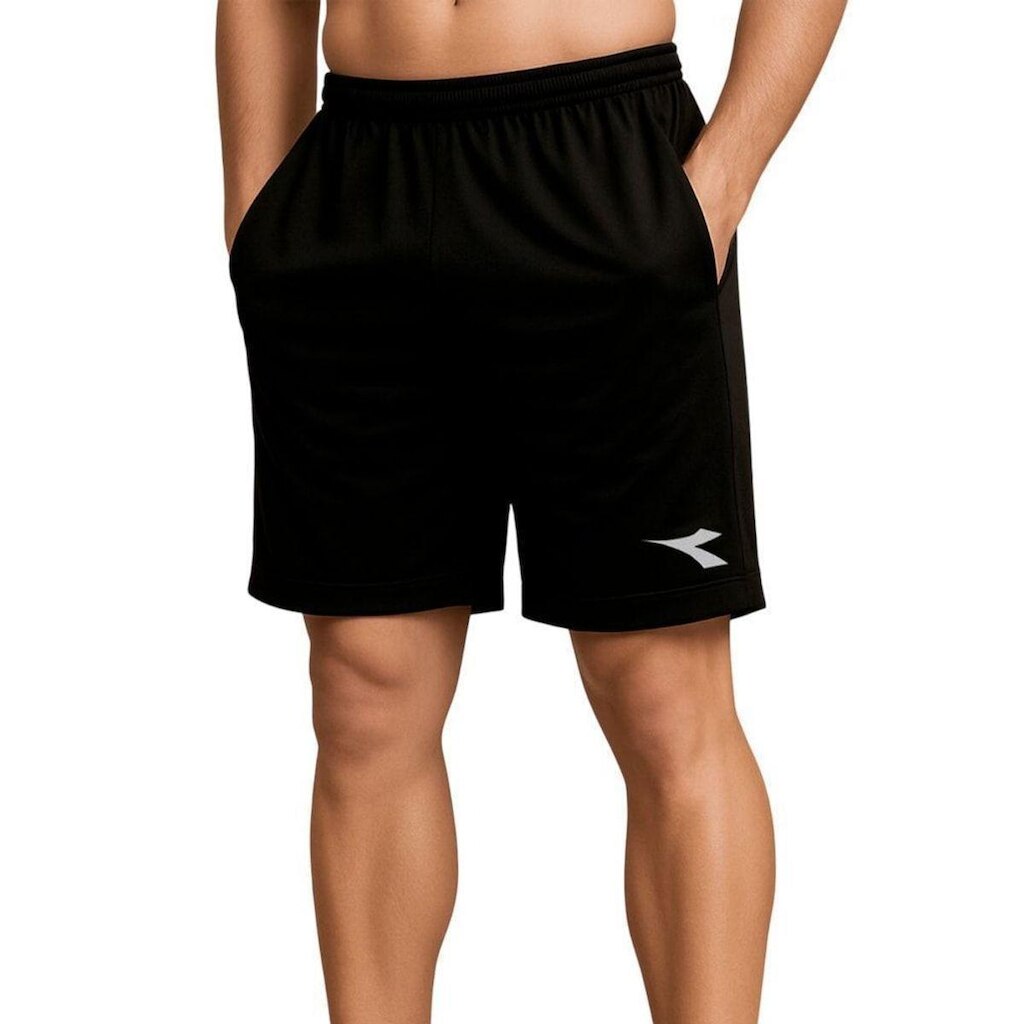 Short Diadora Small Logo Masculino - Preto GG