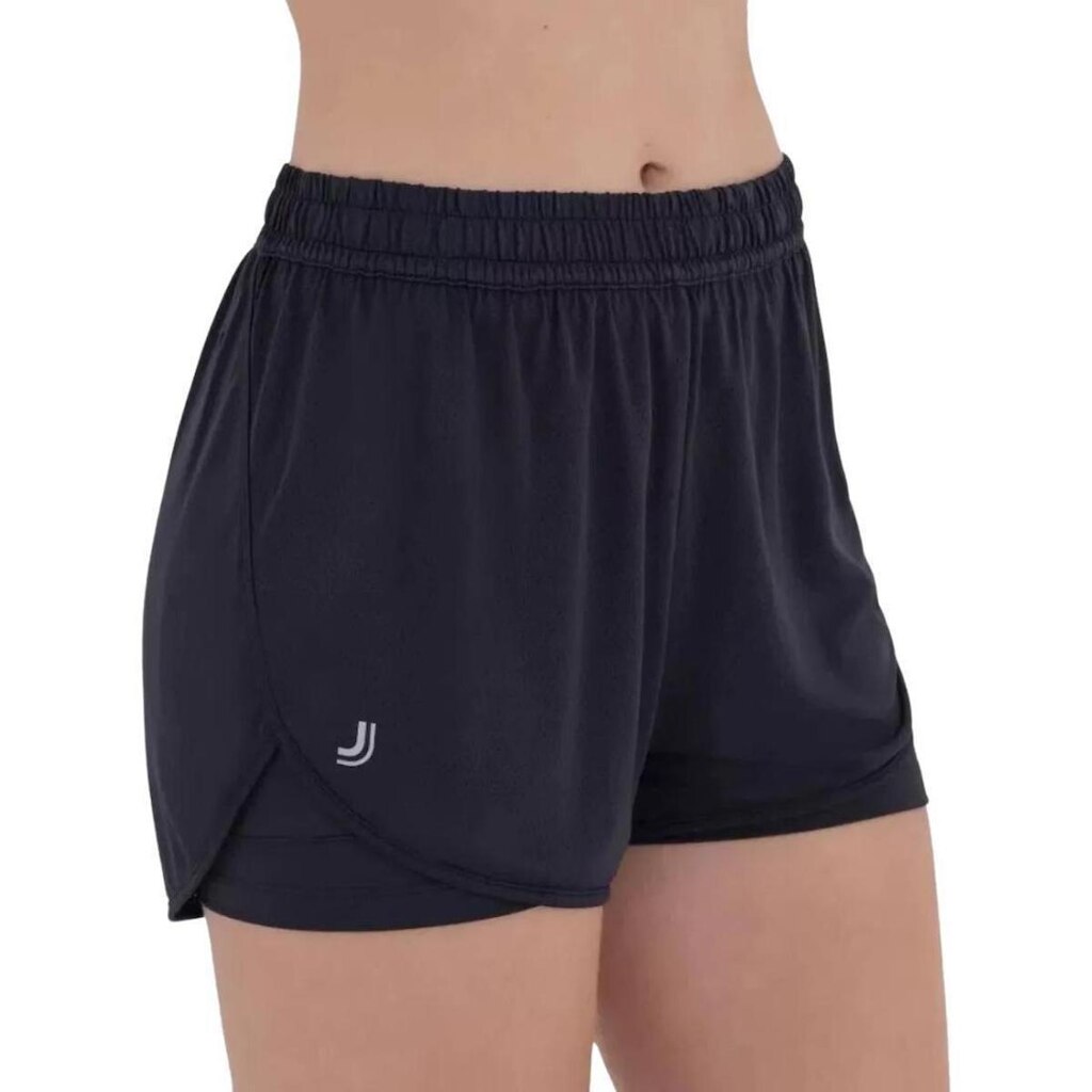 Short Duplo Running Lupo Feminino