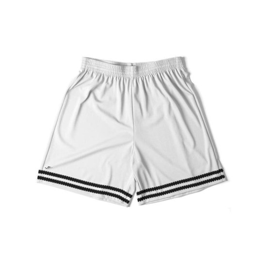 Short Essential Euganeo Elite Masculino Elástico Futebol - Branco+Preto Menor preço em Short Essential Euganeo Elite Masculino Elástico Futebol - Branco+Preto