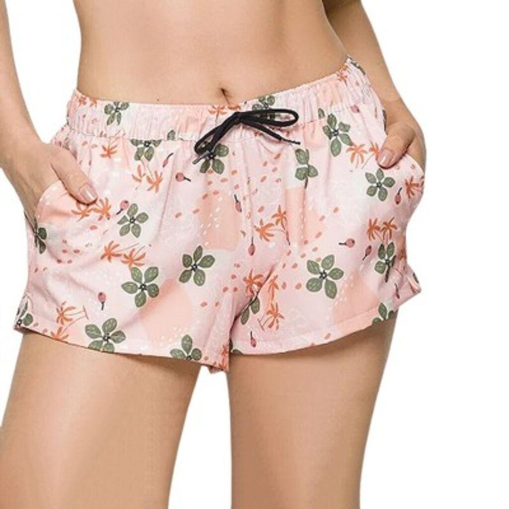 Short estampado com bolso Floral Selene