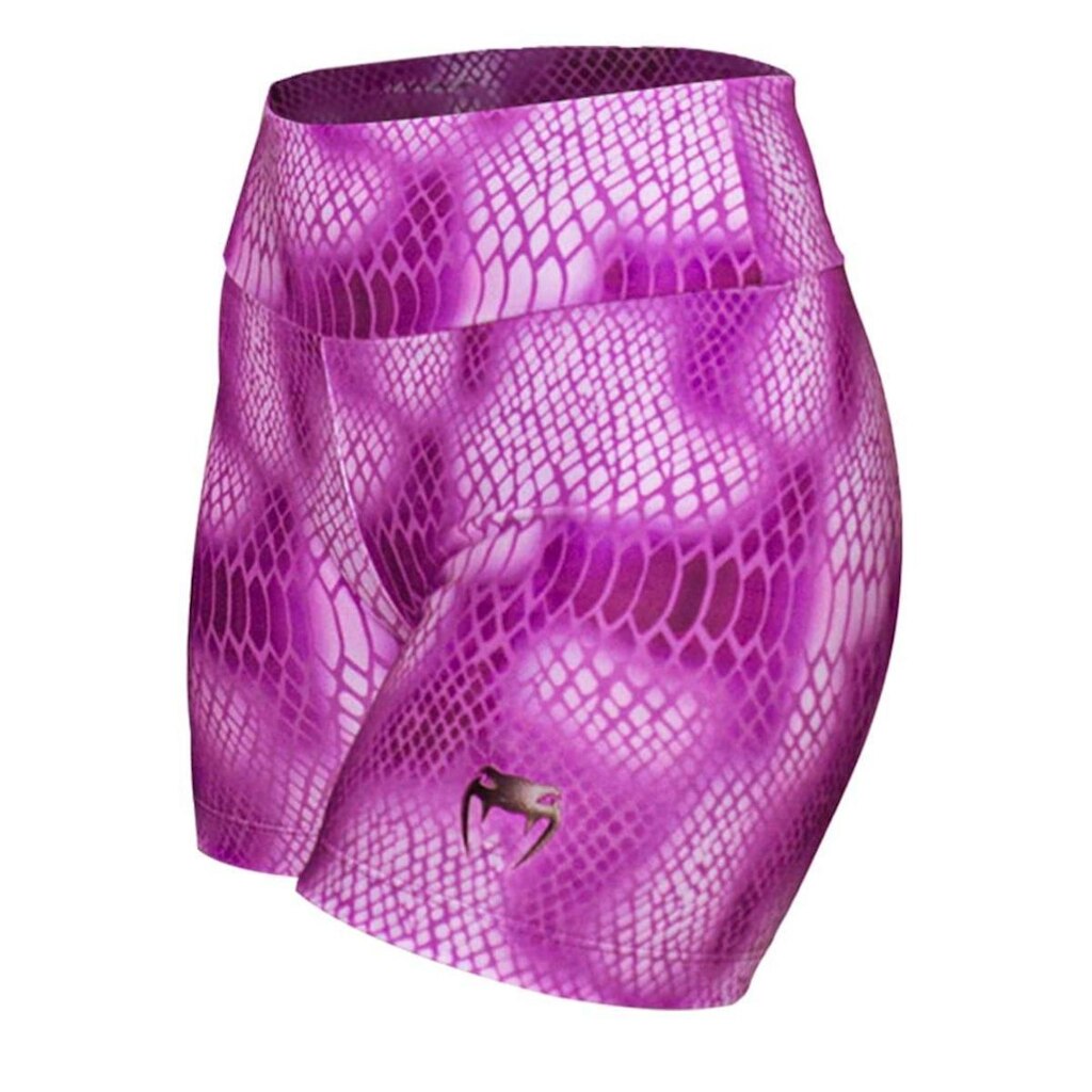Short Feinino Venu Snake Skin Rosa