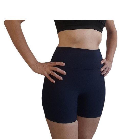 Short Feminino Cós Alto Suplex Academia GRV Estilo Magazine Estampada ou Lisa - Azul+Marinho é ruim? Short Feminino Cós Alto Suplex Academia GRV Estilo Magazine Estampada ou Lisa - Azul+Marinho é boa?