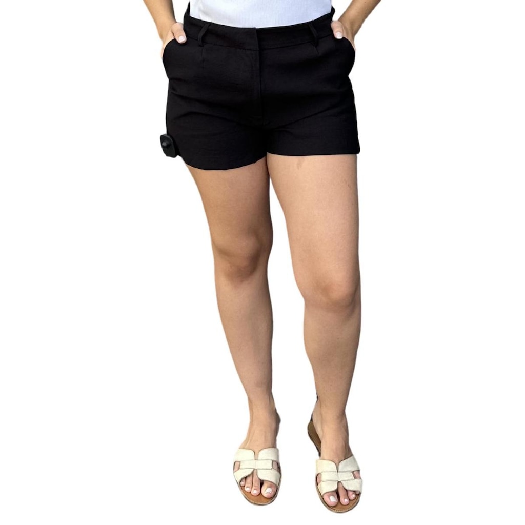 Short Feminino Sarja Smooth Usenagai