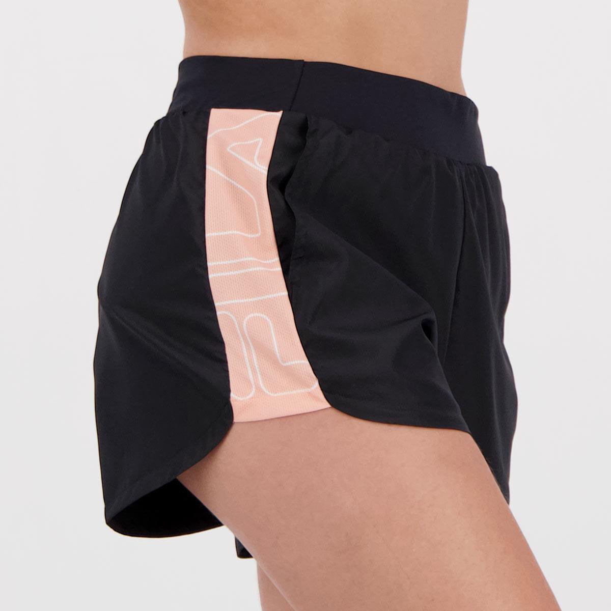 short fila journey feminino preto