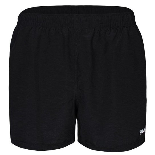 Short Fila Masculino Essential - Preto+Branco Menor preço em Short Fila Masculino Essential - Preto+Branco