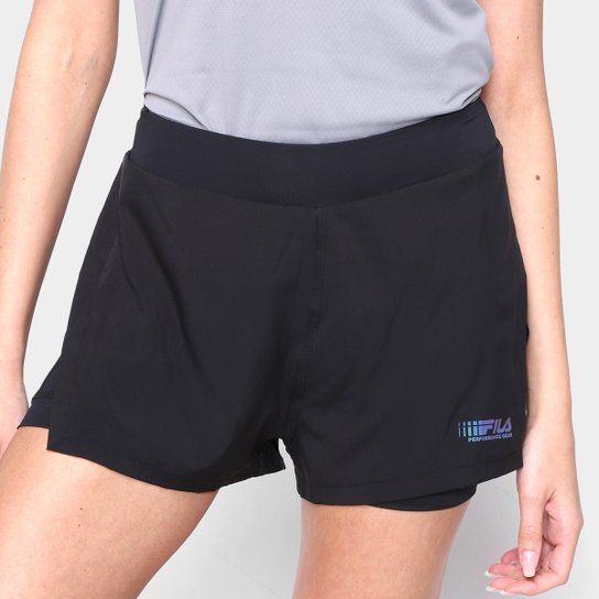 Short Fila Run Go To Mars Feminino - Preto é ruim? Short Fila Run Go To Mars Feminino - Preto é boa?