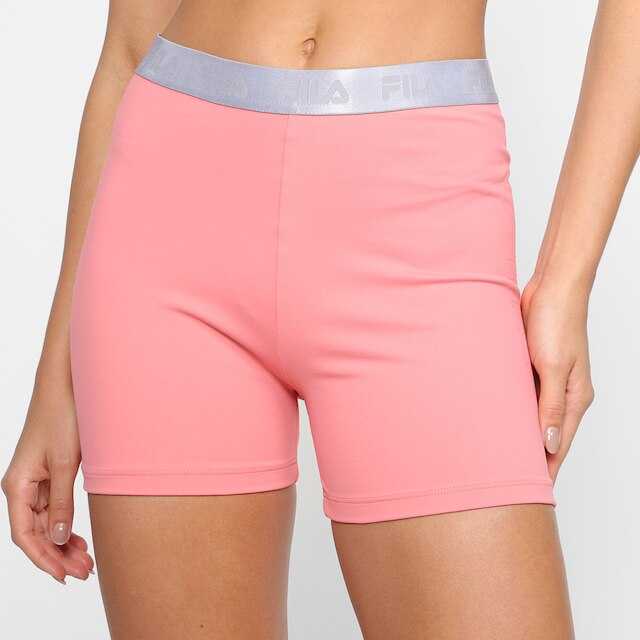 Short Fila Train Elastic Ii Feminino - Rosa é boa?