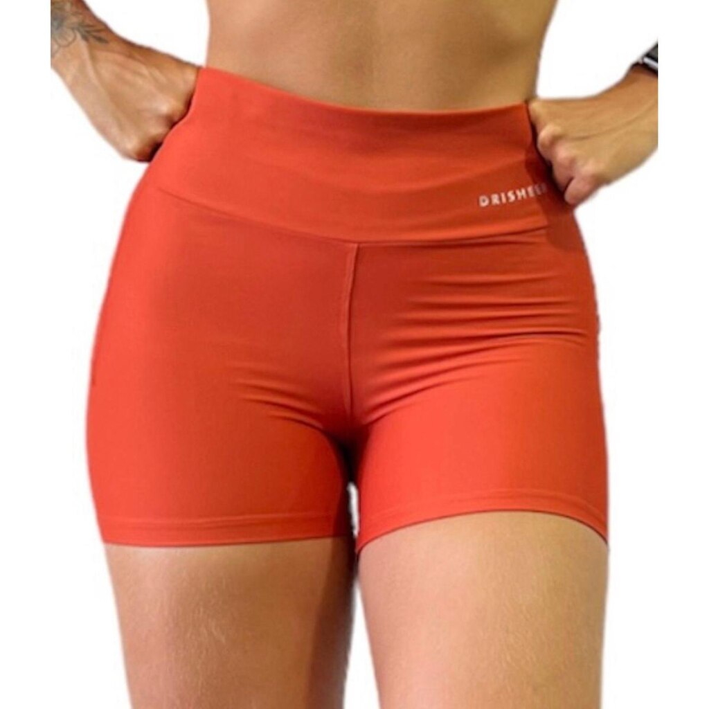 Short Fitness Cós Alto Zero Transparência Academia Drisheer