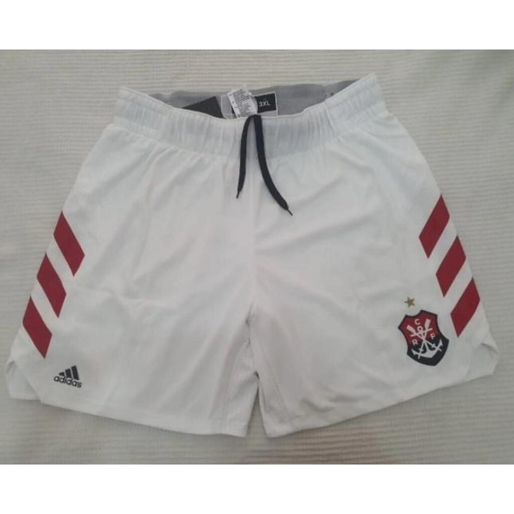 Short Flamengo Adidas Basquete 19/20 - Branco FQ6065