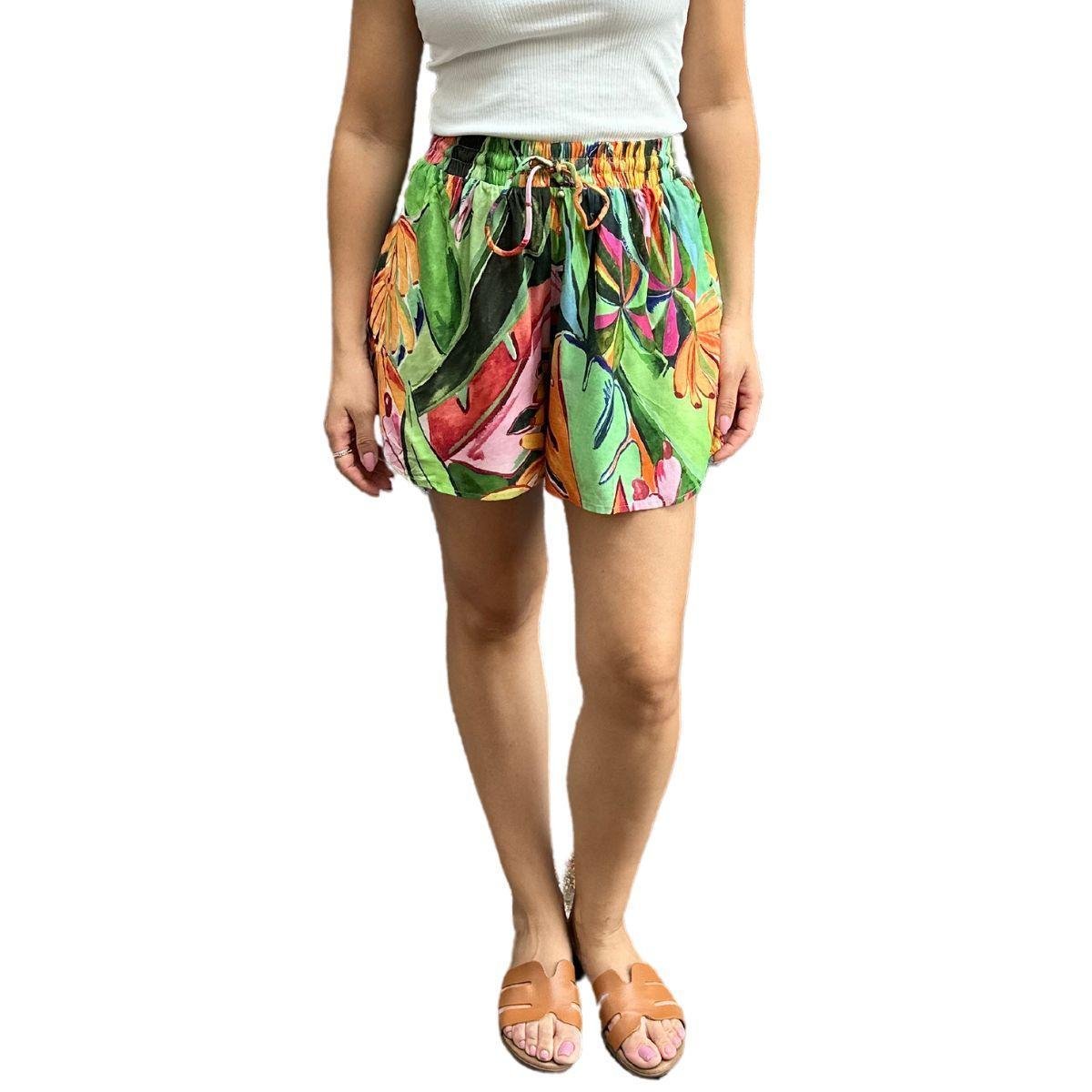 Short Folhagem de Banana Farm Menor preço em Short Folhagem de Banana Farm