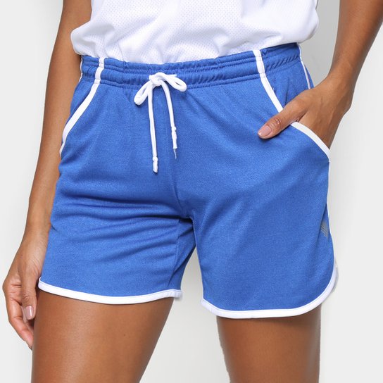 Short Gonew Basic Rajado Feminino - Azul é ruim? Short Gonew Basic Rajado Feminino - Azul é boa?