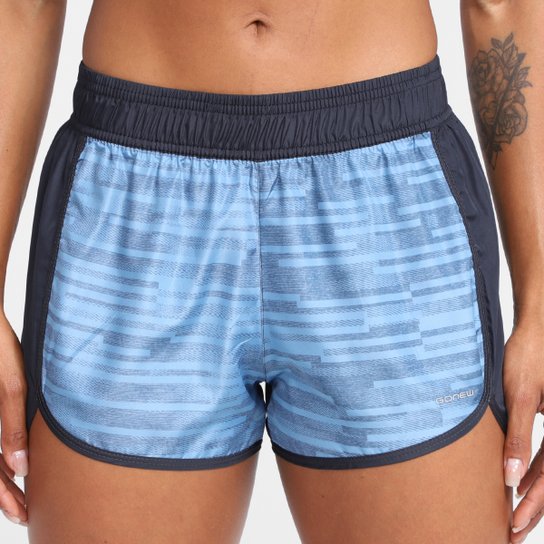 Short Gonew Run Club Feminino - Marinho Menor preço em Short Gonew Run Club Feminino - Marinho