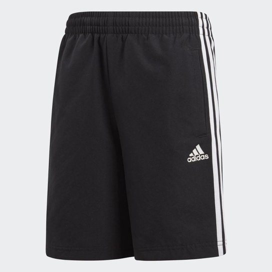 Short Infantil Adidas Masculino - Preto Menor preço em Short Infantil Adidas Masculino - Preto