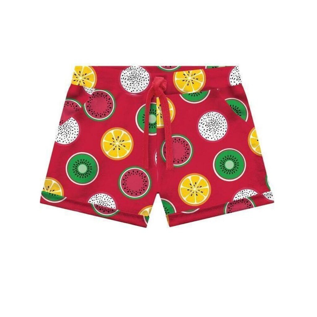 Short Infantil Em Malha. Frutinhas - Kyly