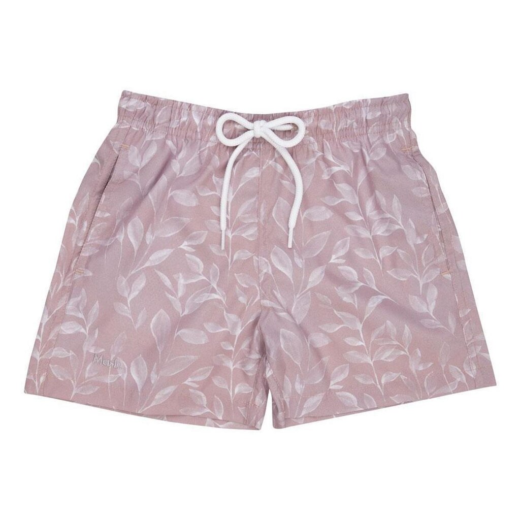 Short Infantil Estampado Folhas Aquarela Mash