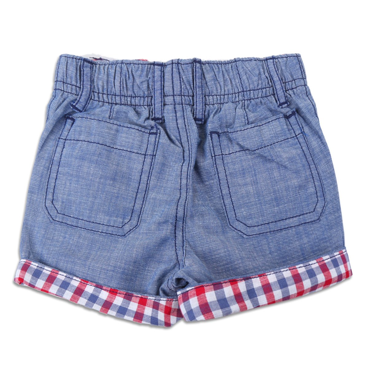 Short Infantil Gap Xadrez Masculino - 1