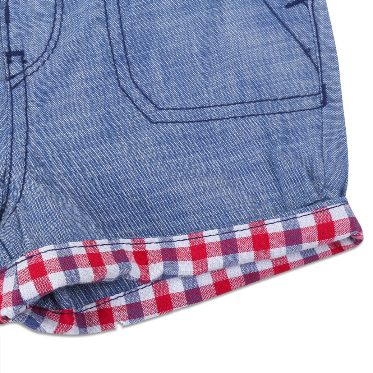 Short Infantil Gap Xadrez Masculino - 2