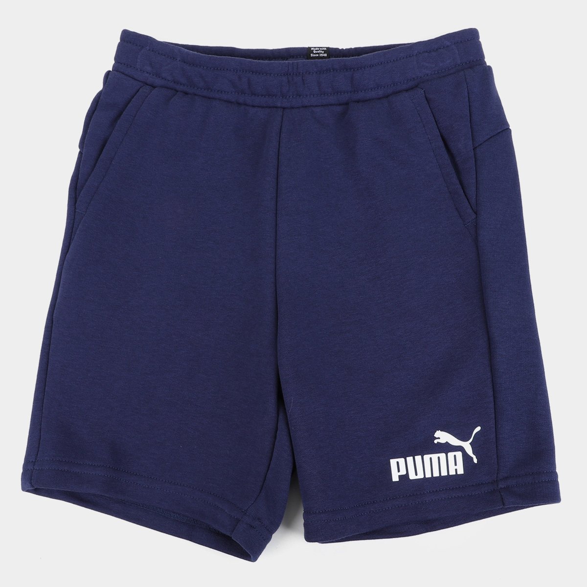 Short Infantil Puma Essentials Masculino Menor preço em Short Infantil Puma Essentials Masculino