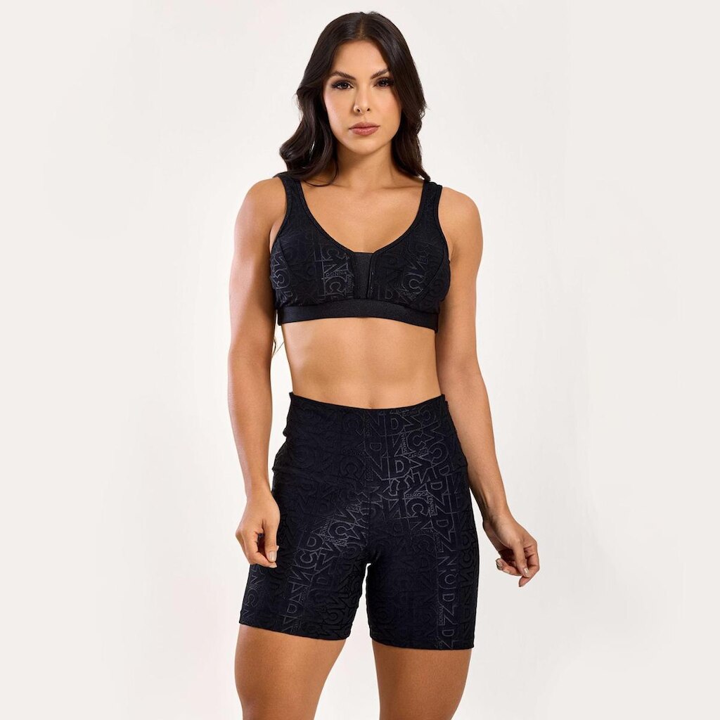 Short J Winner Donna Texturizado Donna Carioca