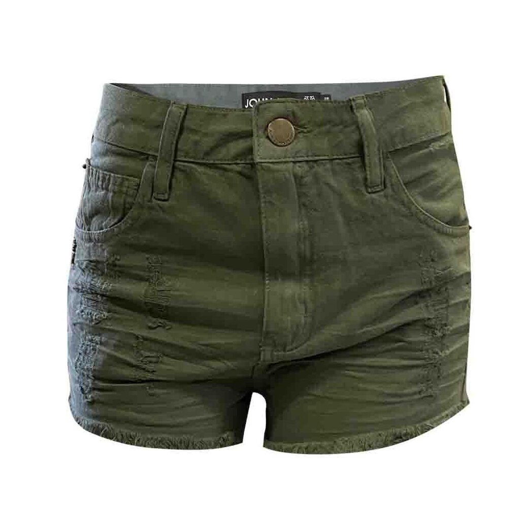 Short John John Boy Cairo Leaf Verde Médio
