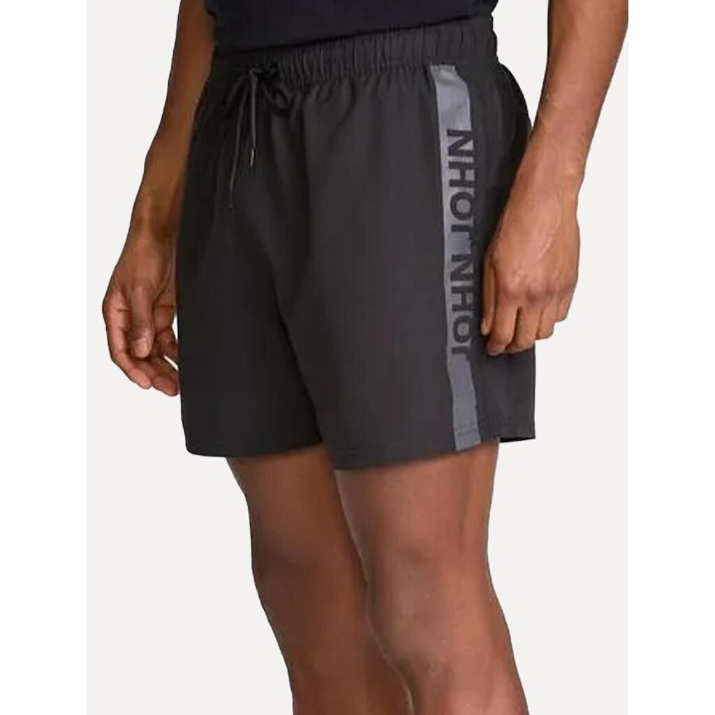 Short John John Masculino Bora Preto
