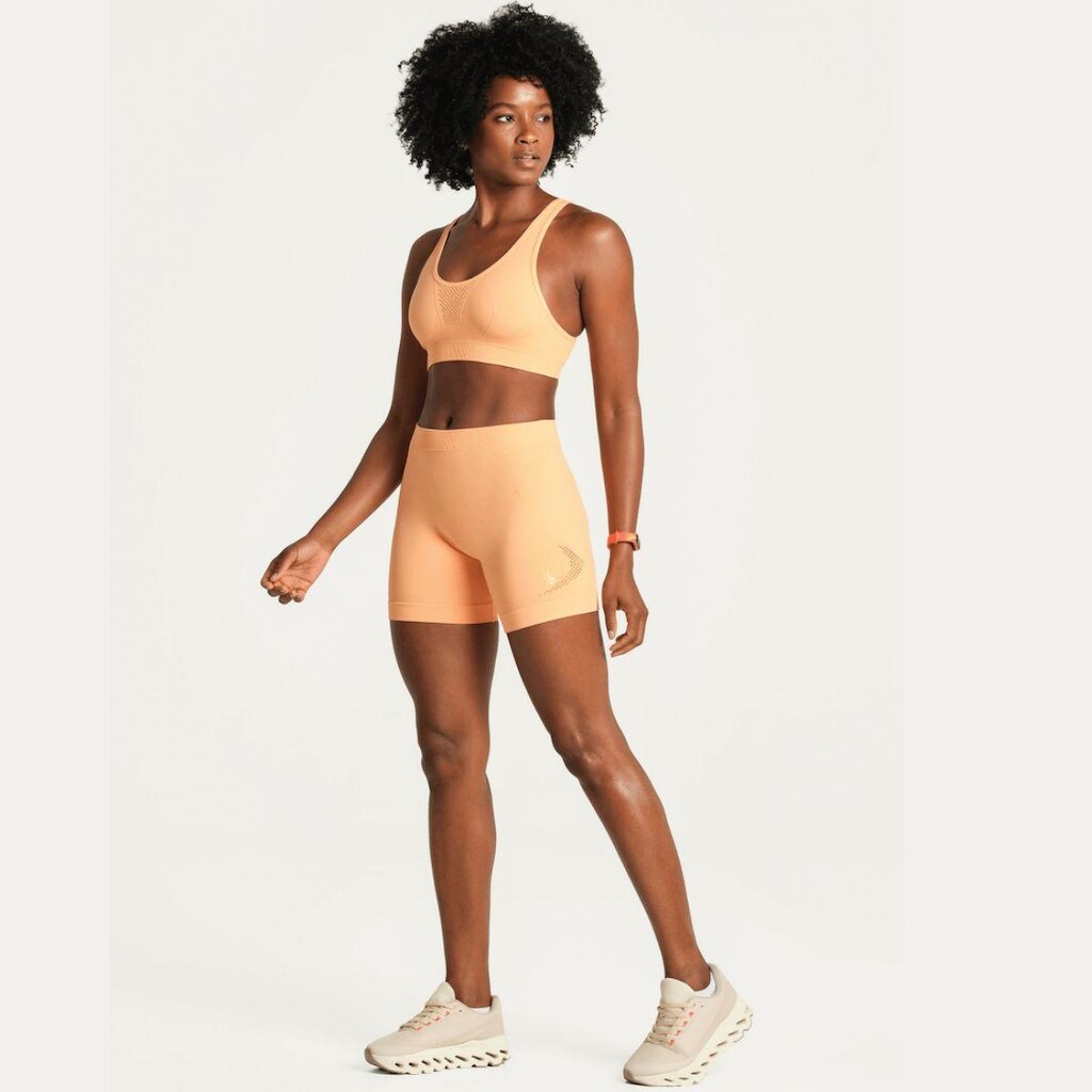 Short Legging Feminino Lupo Attack Sport - Laranja - P
