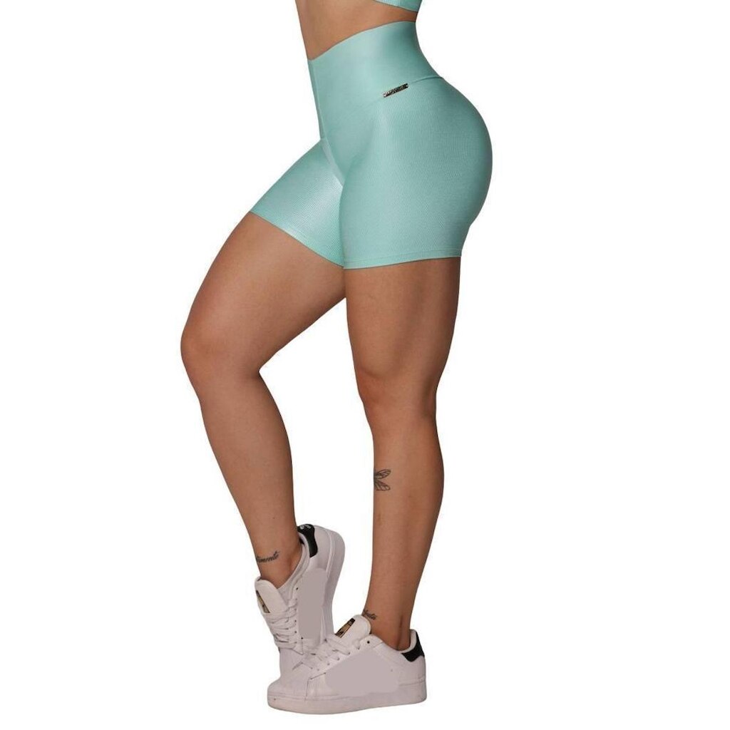 Short Legging Just Comum Glossy Tiffany Moving