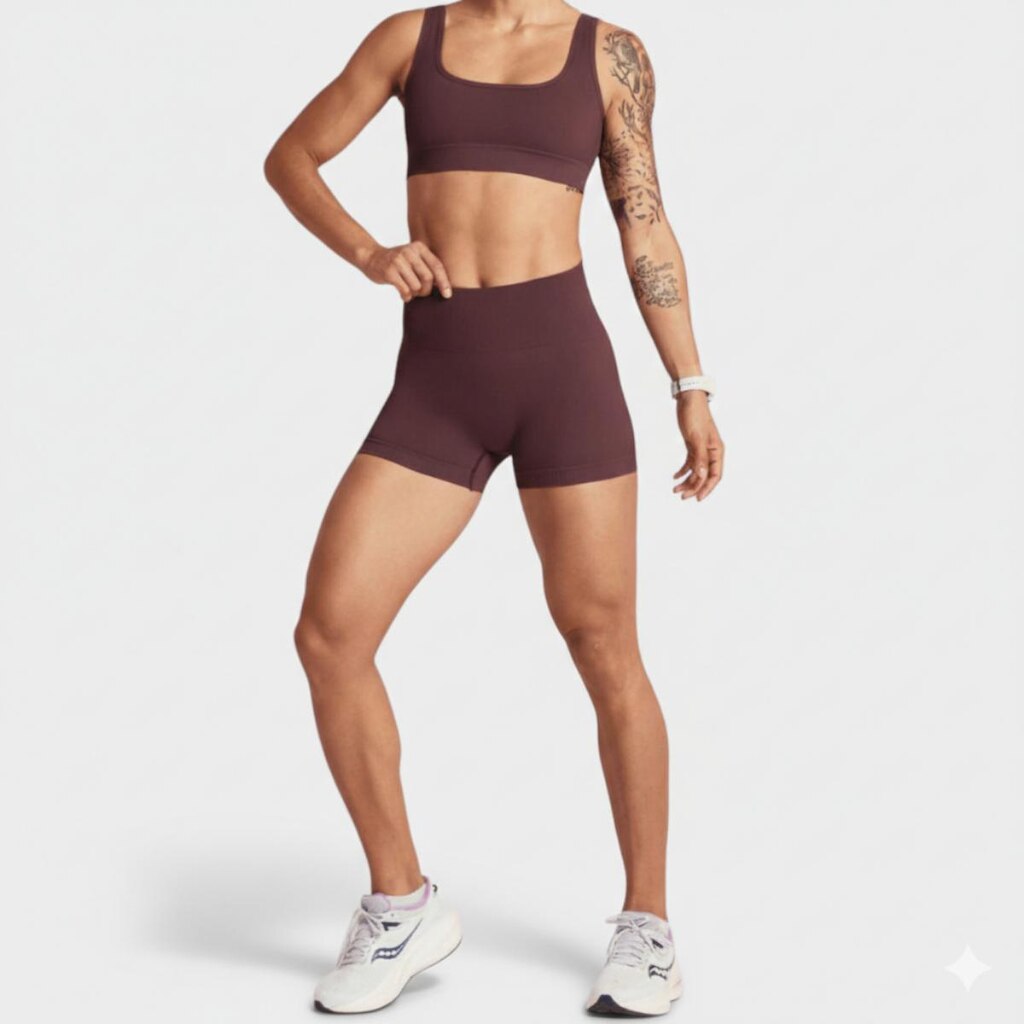 Short Legging Lupo Canelado Seamless
