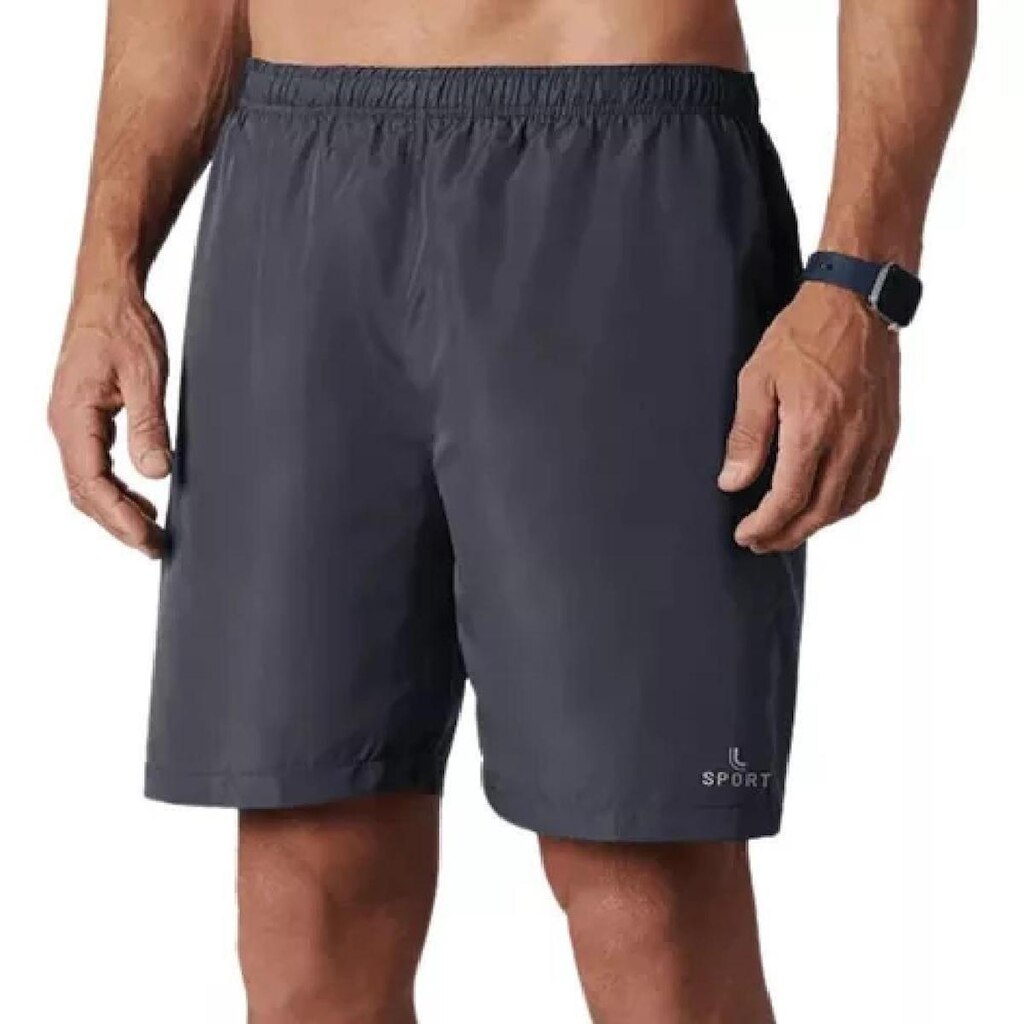 Short Lupo Am Budapeste 76422 Masculina - Cinza Mescla