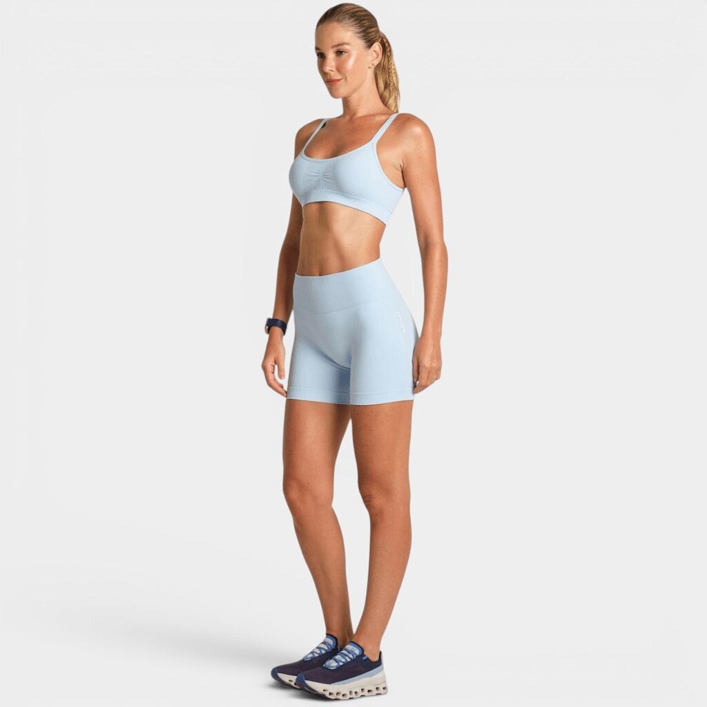 Short Lupo LSport Basic Feminino - Azul Claro - G