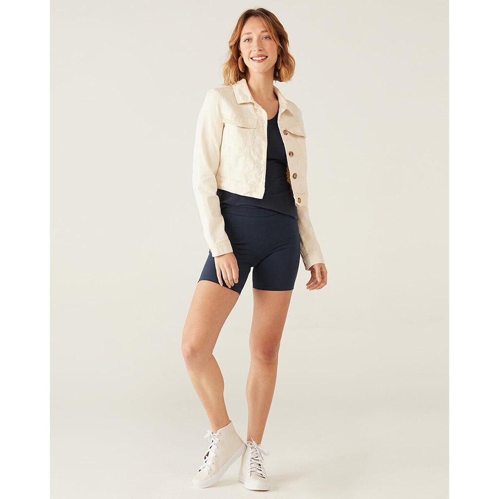 Short Malwee Confort Liso Feminino
