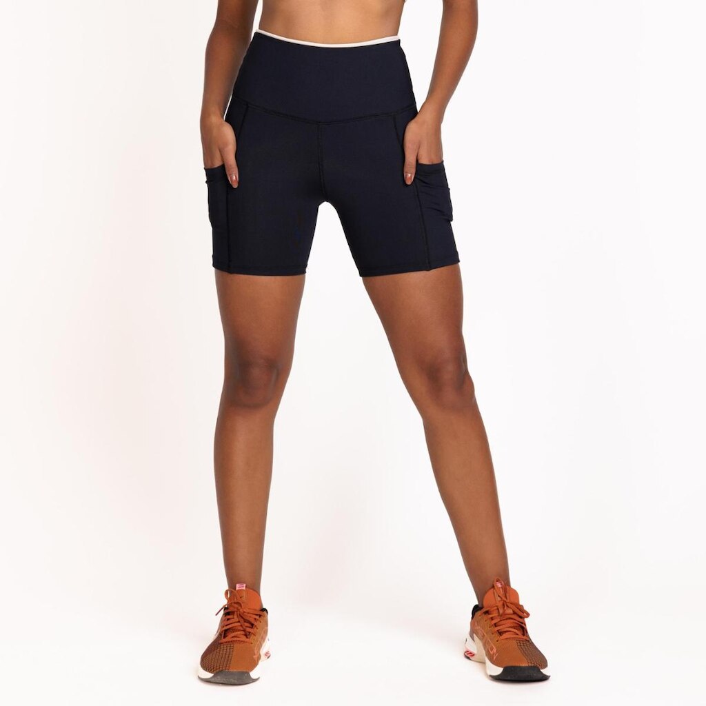 Short Marche Fitwear Com Bolso Elos Feminino