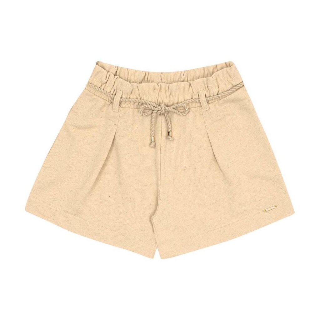 Short Marrom Juvenil Pulla Bulla Menina - 53514-1343