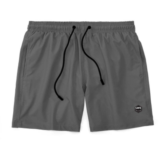 Short Masculino Básico Liso Bermuda Praia Mauricinho Tactel - Cinza é ruim? Short Masculino Básico Liso Bermuda Praia Mauricinho Tactel - Cinza é boa?