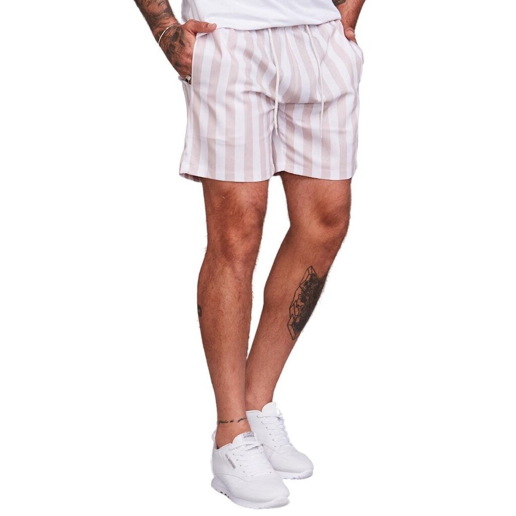Short Masculino Linho Ajustável