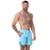 Short Masculino Neon Bermuda Praia Mauricinho Jr Rf. 001 - Azul