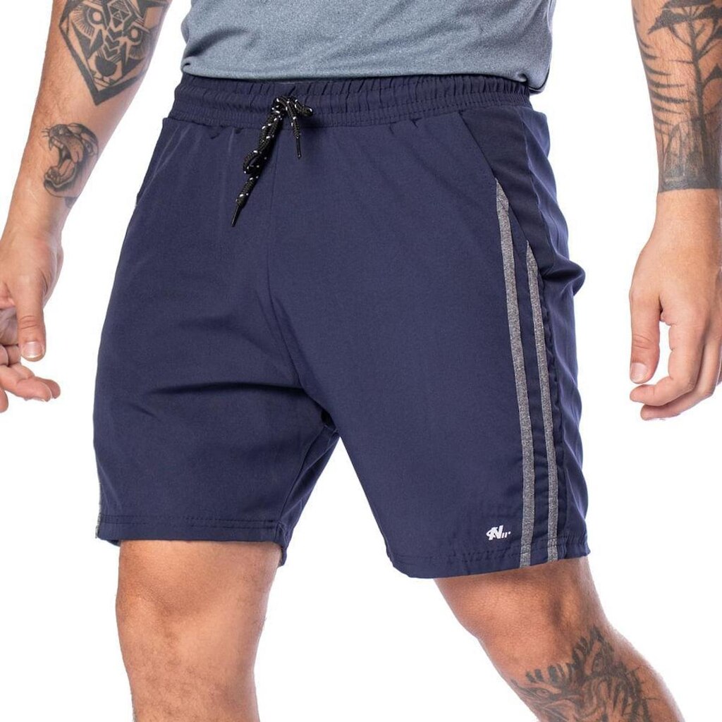 Short Masculino Ninety Eight Tactel Secagem Rápida Marinho