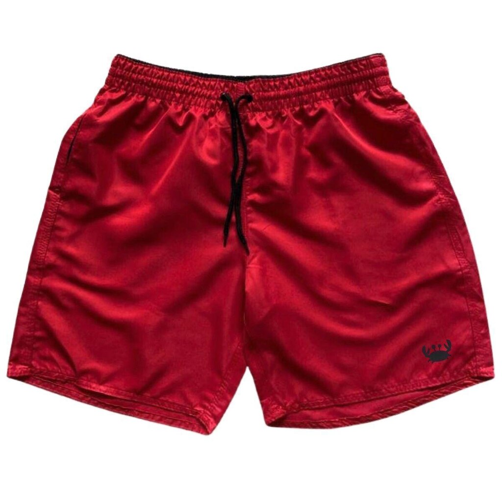 Short Masculino Praia Liso Lisa Treino Bermuda Siri