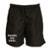 Short Masculino Tactel Jiu Jitsu Exercício Academia Conforto - Preto