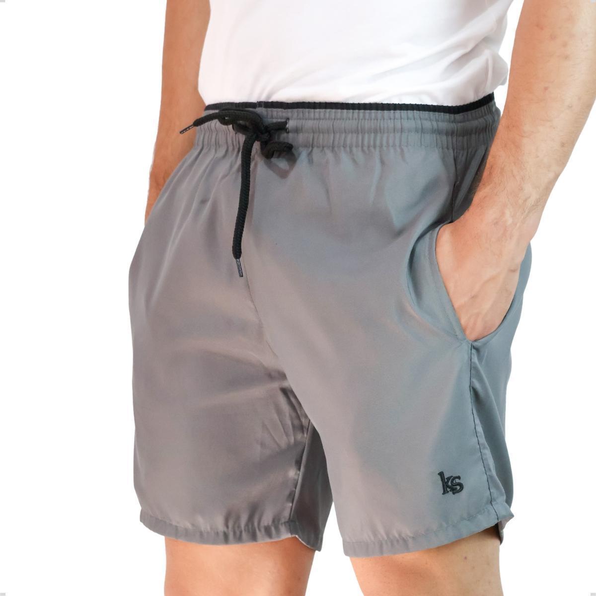 Short Masculino Tactel Premium Bermuda Curta Praia Treino Academia