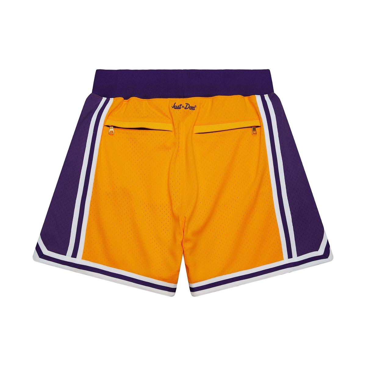 Short Mitchell & Ness Just Don 7 Inch Los Angeles Lakers Masculino